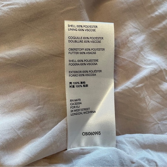 Free People -Closer to the Heart-mini-floral pink ivory long sleeve-Size Small - Picture 14 of 15